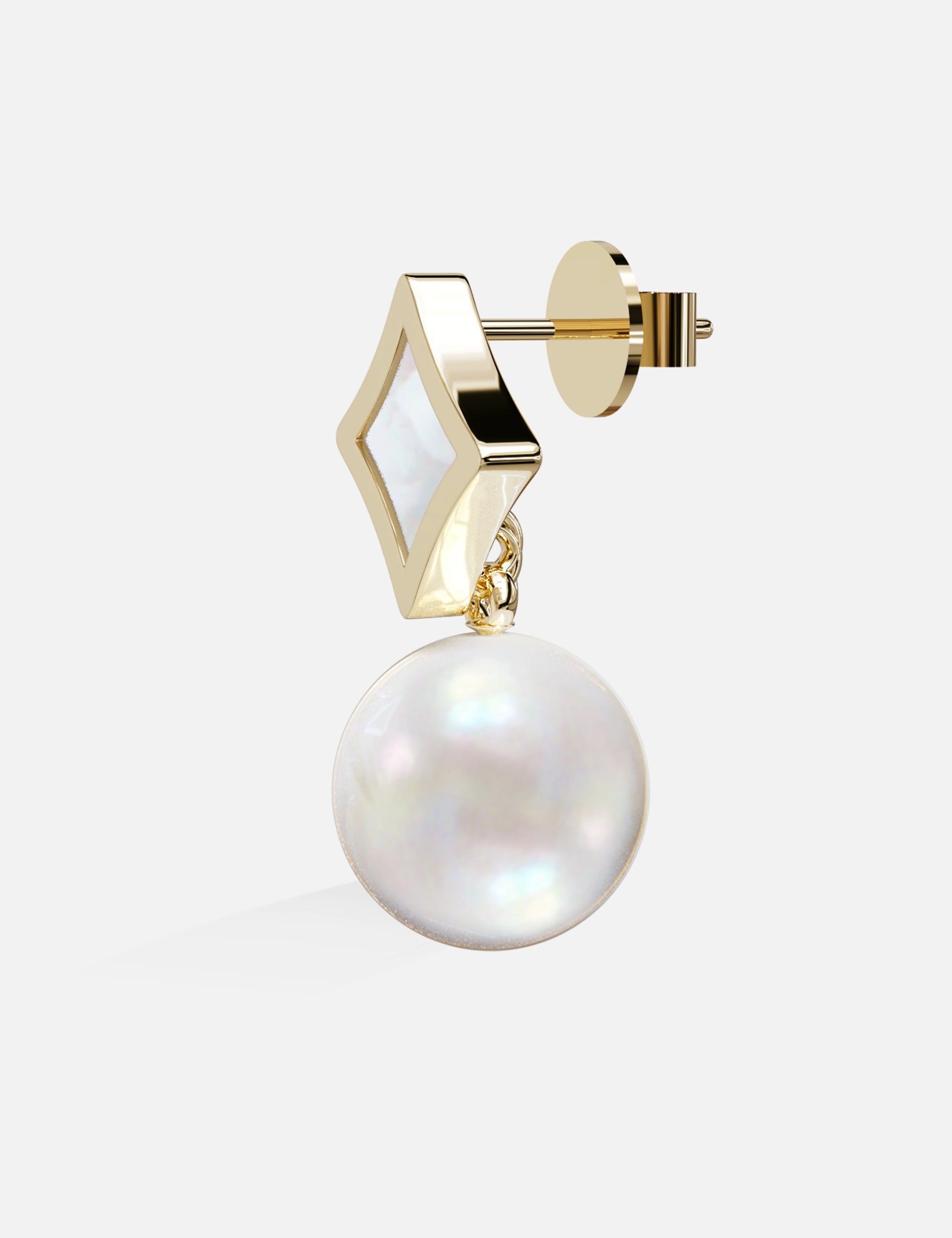 CASINO Gold Diamond Earring