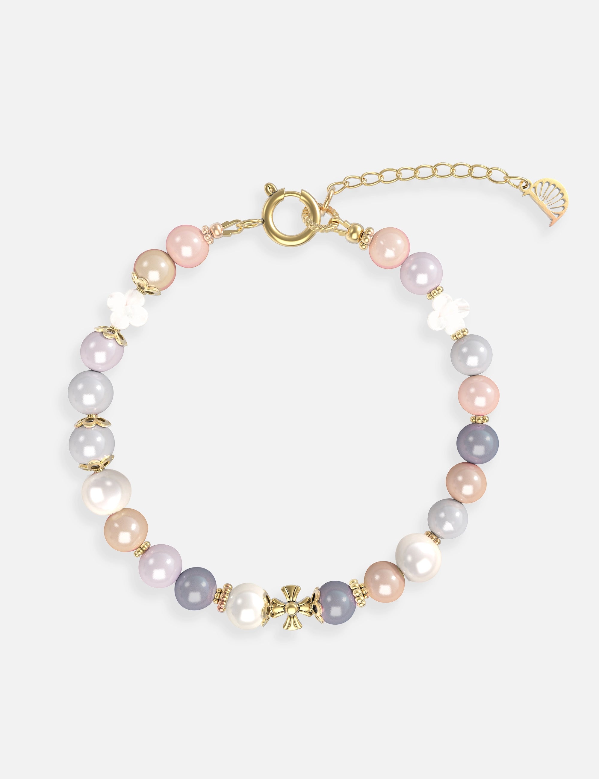 bracelet perles culture multicolore