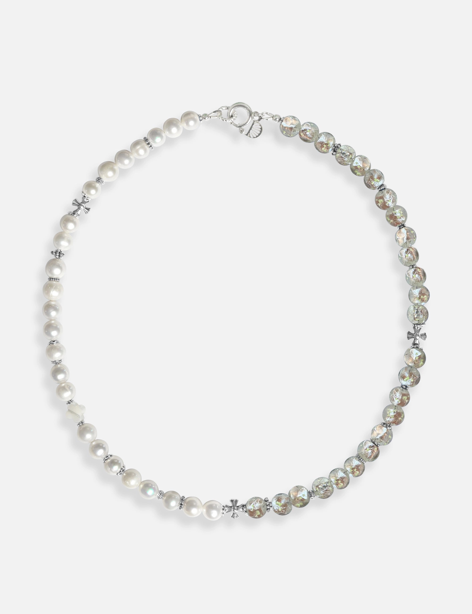collier perles de culture phosphorescent