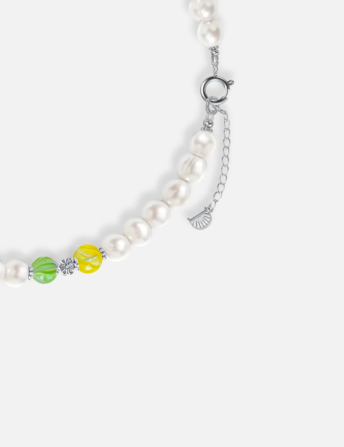 LIZZIE necklace: clasp and extension chain