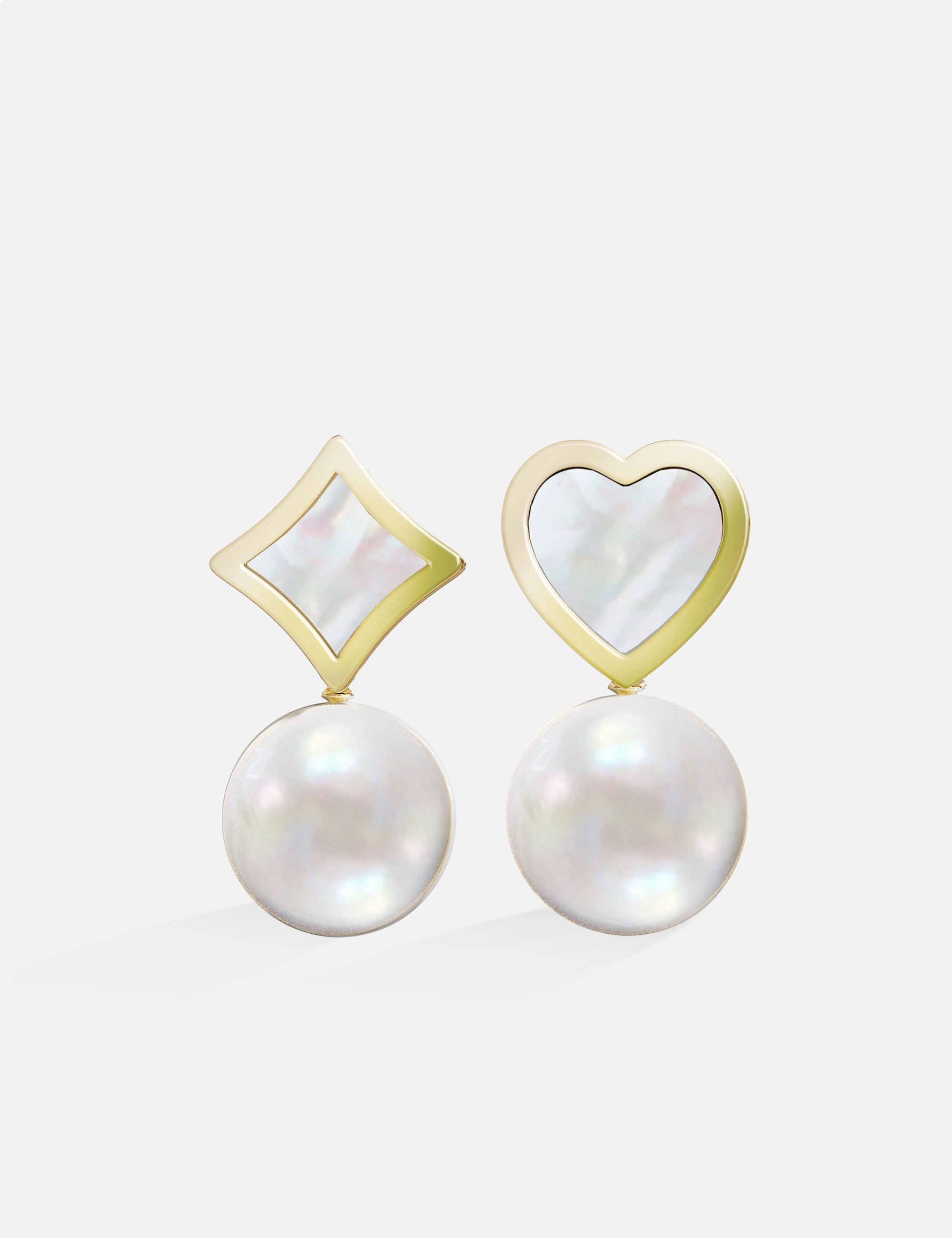 CASINO Gold Diamond Earring