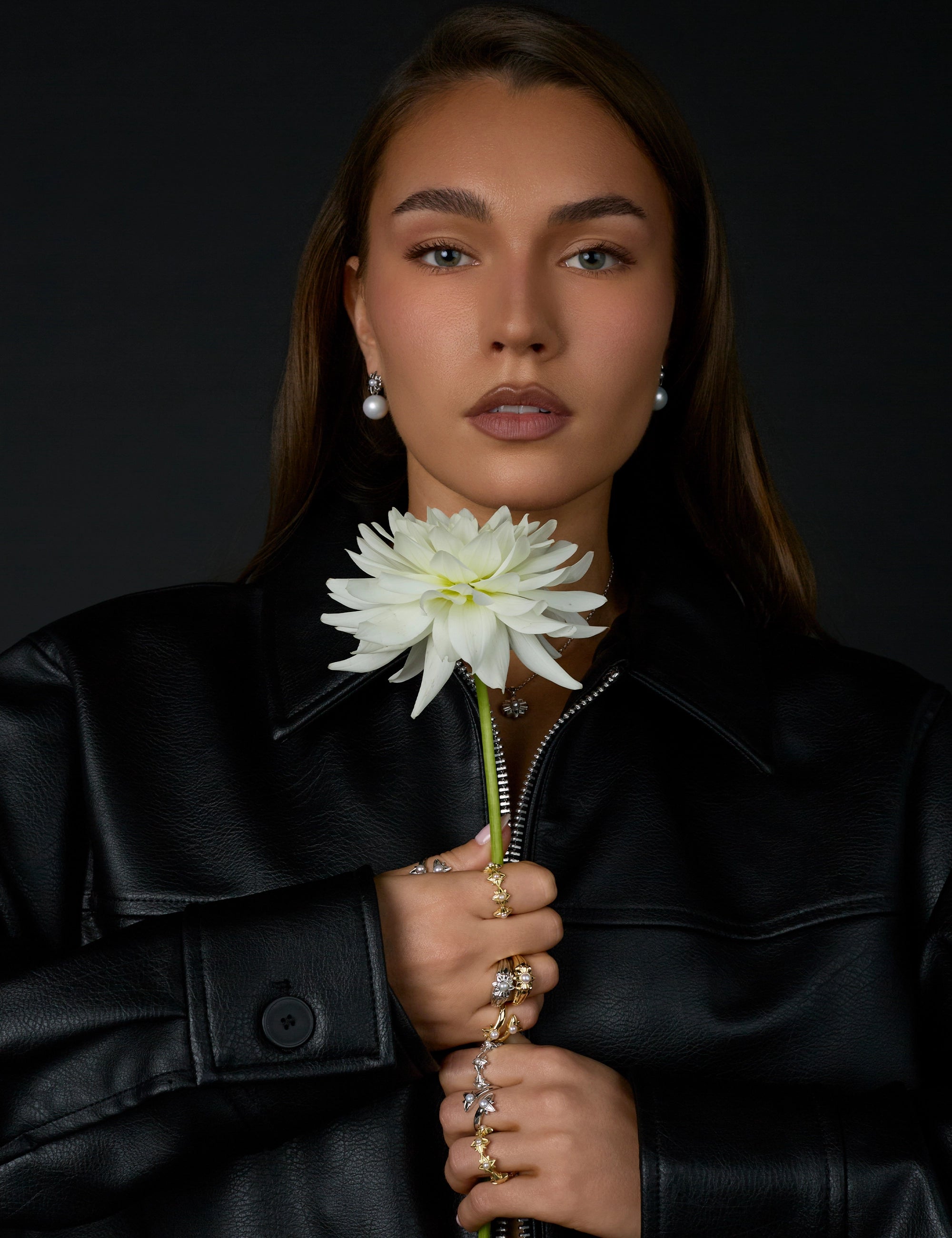 boucles d'oreilles argent perles de culture