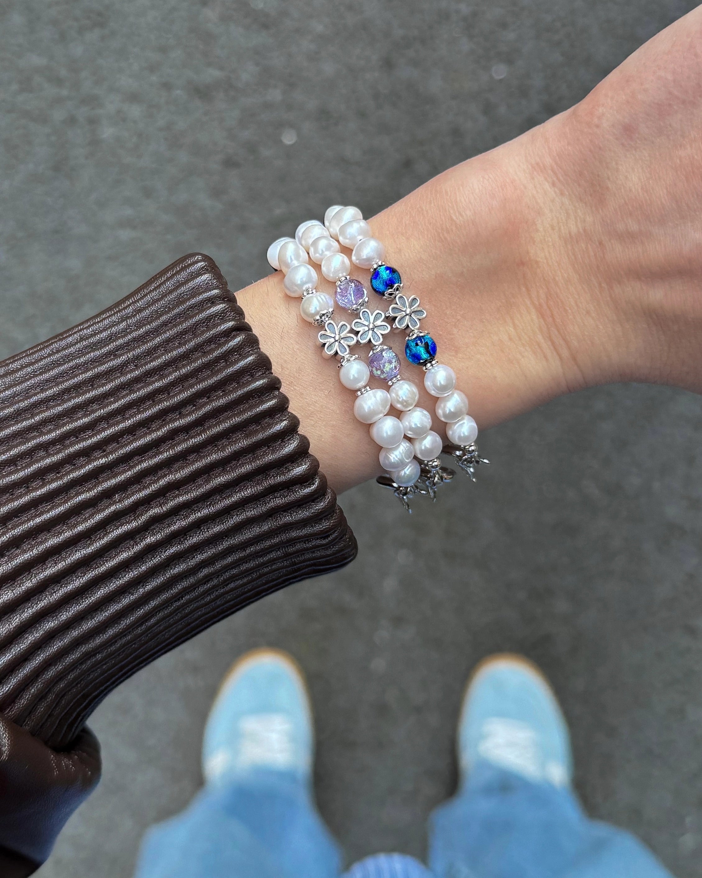 bracelet perles de culture