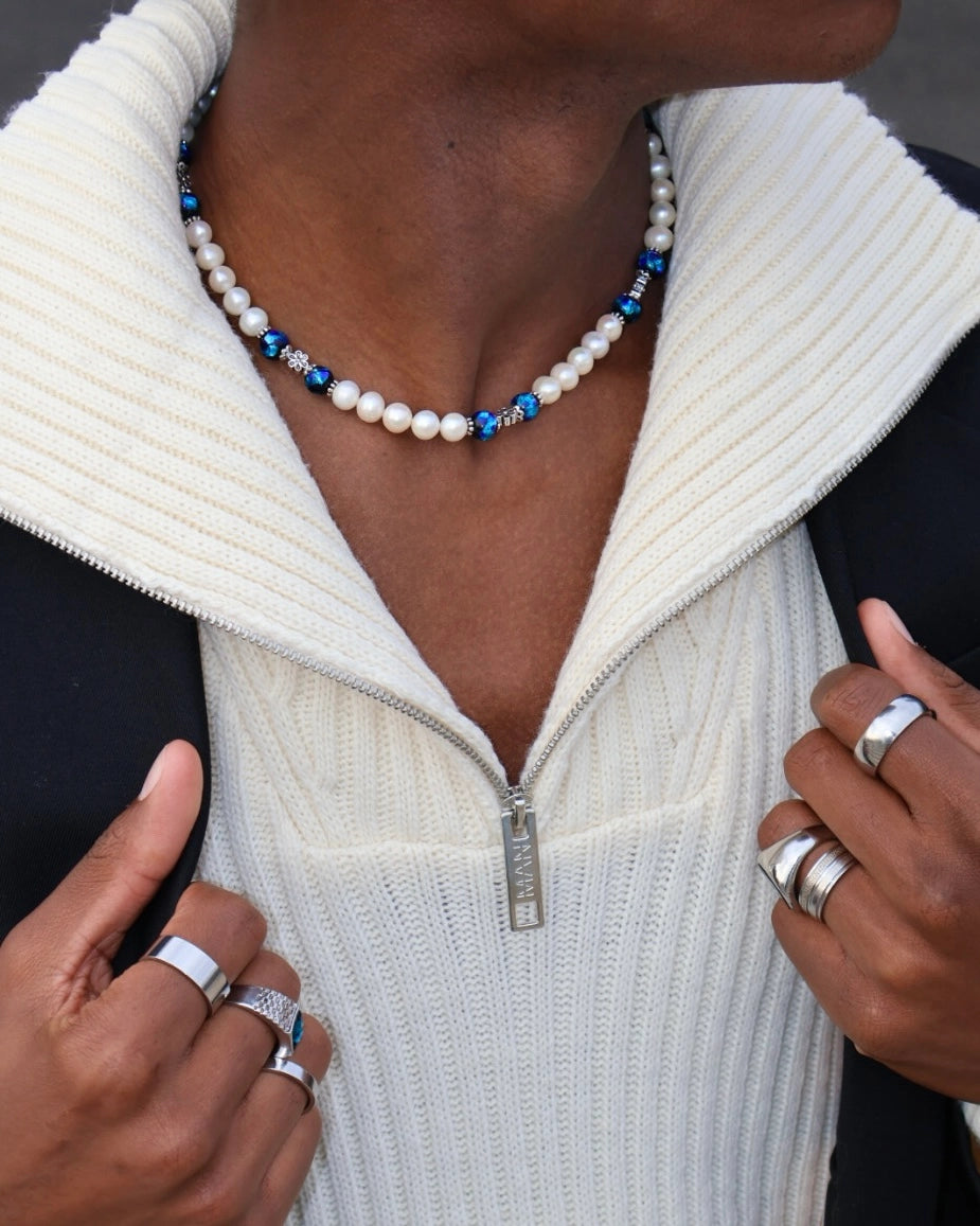 colliers perles de cultures phosphorescentes