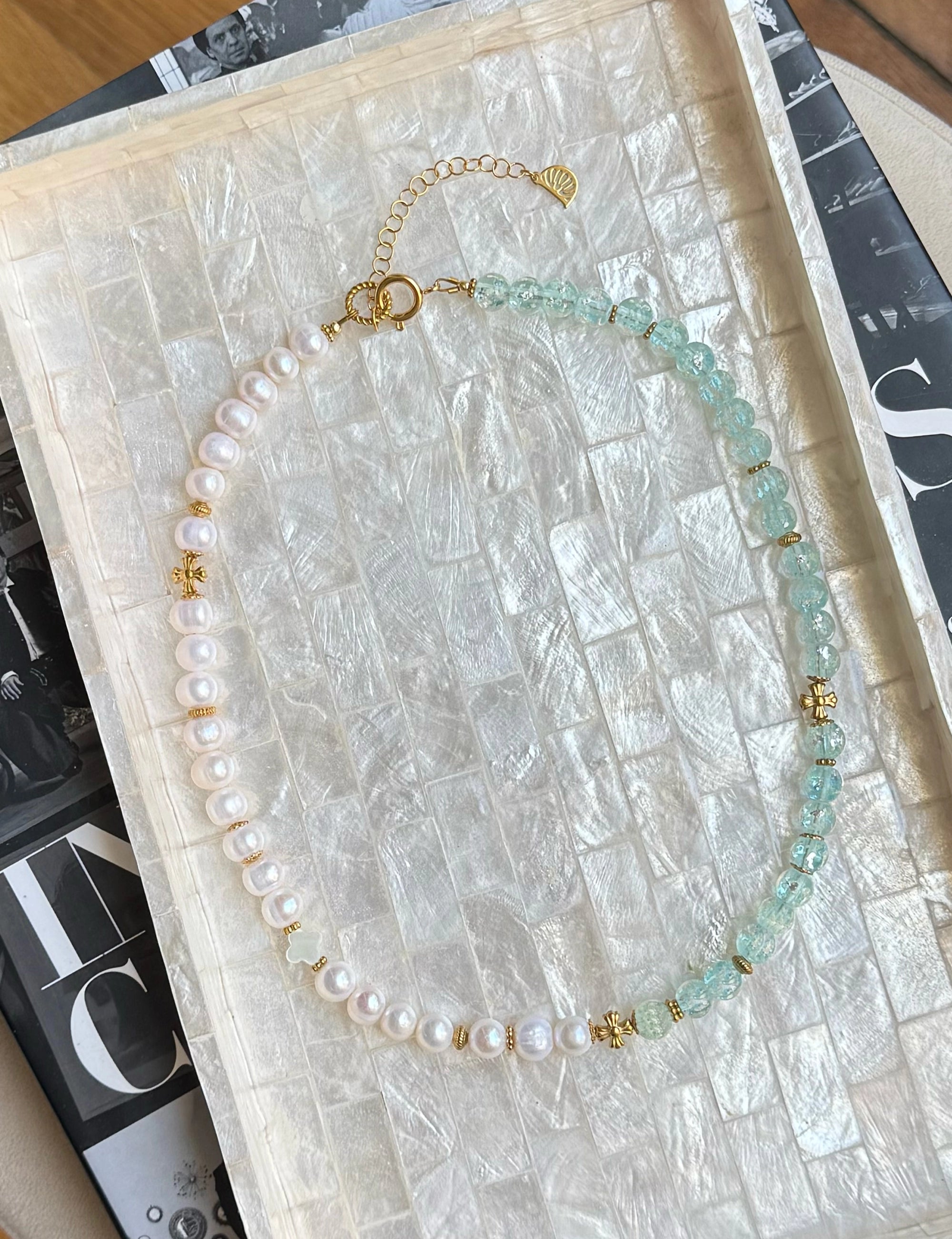 COLLIER DAÏQUIRI GOLD GLOW OASIS | PHOSPHORESCENT