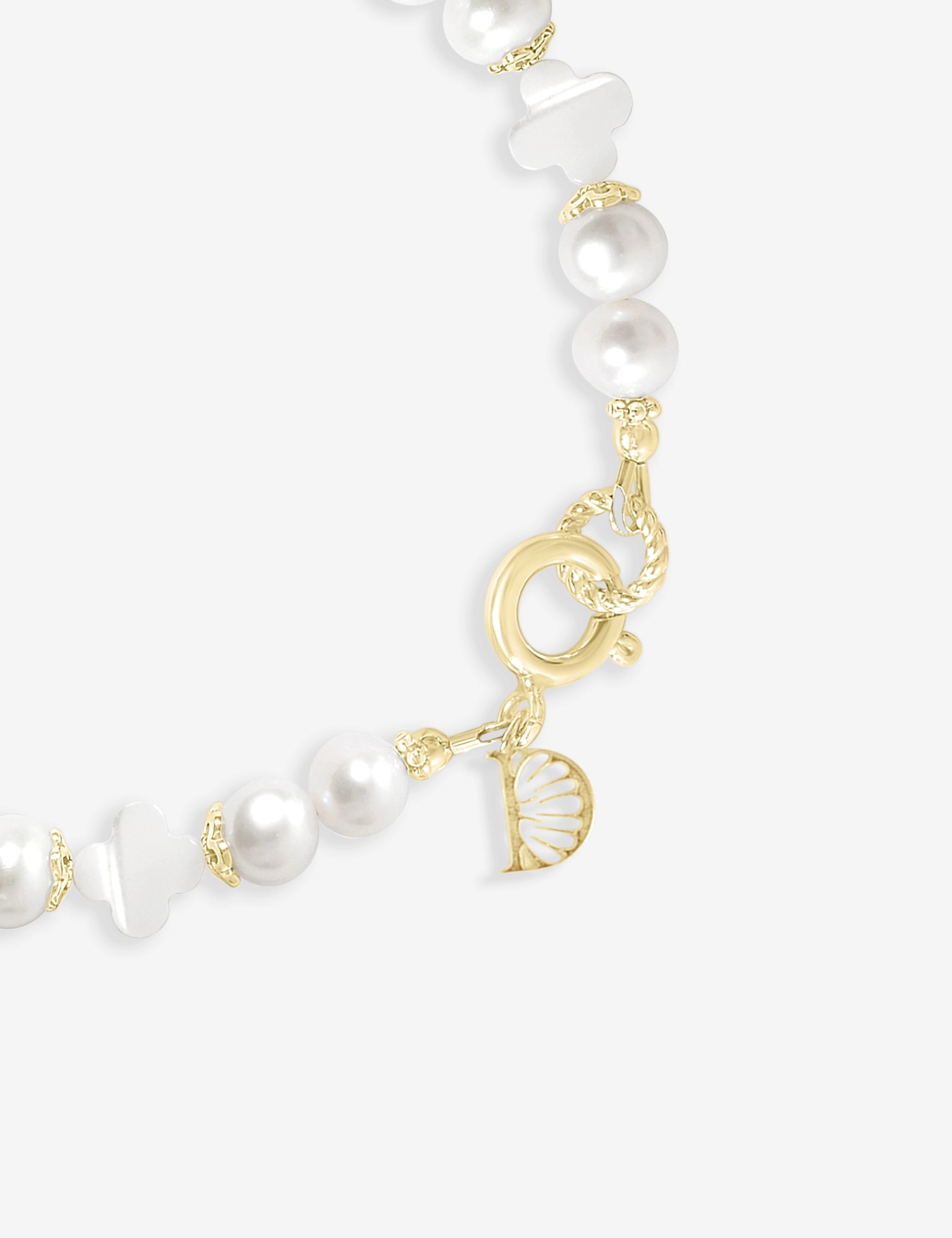 bracelet perles de culture or