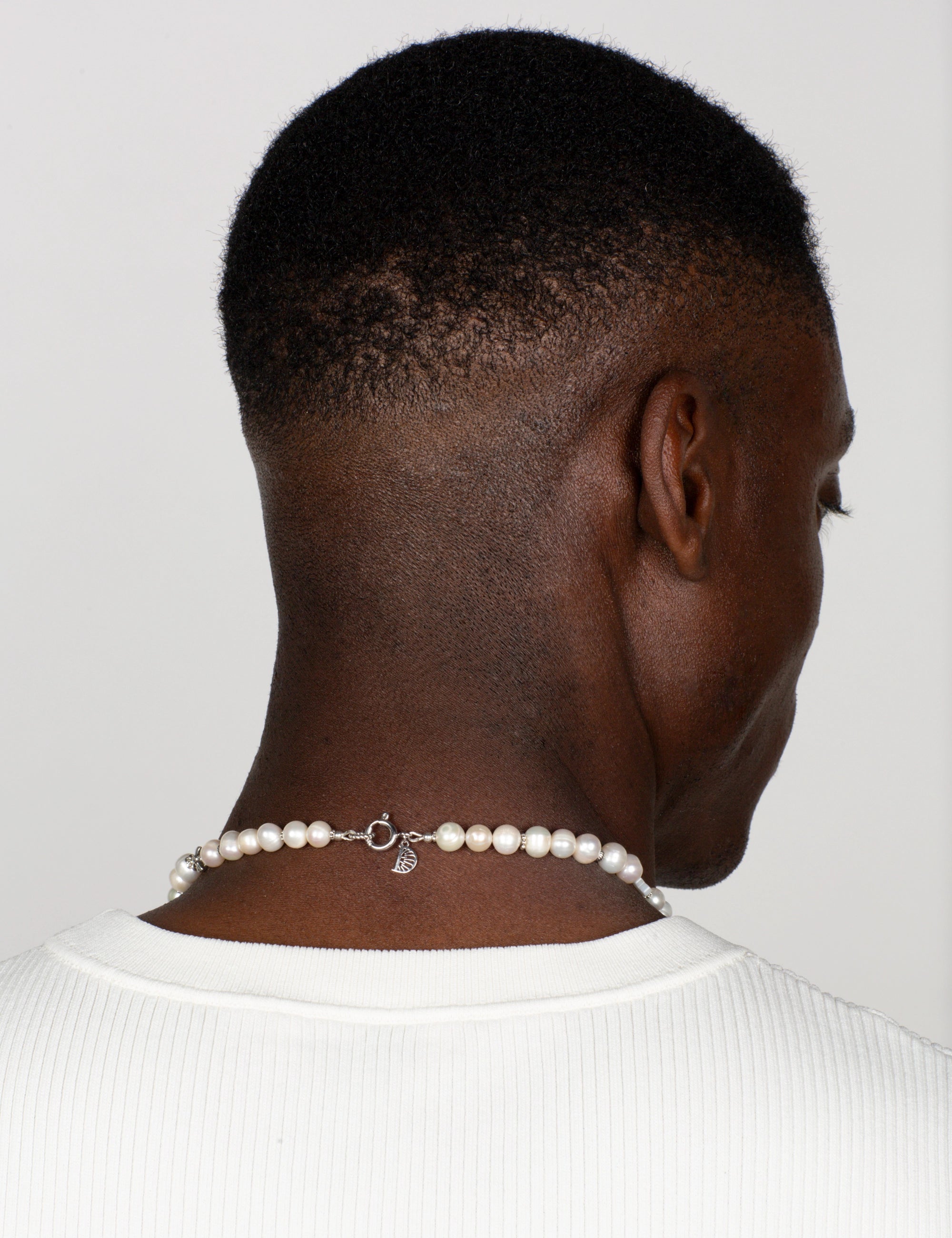 Collier perles de culture blanches