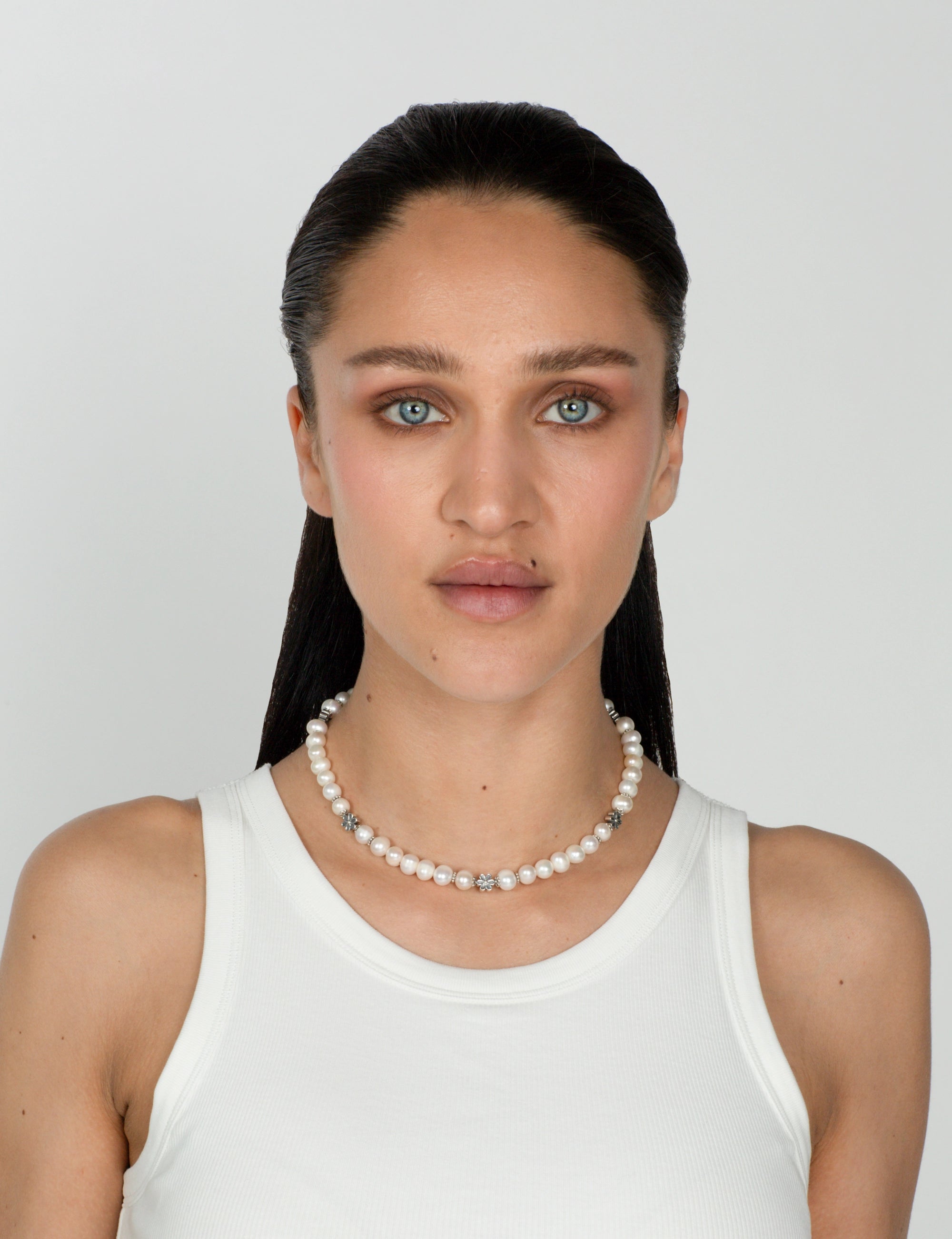 Collier perles de culture argent 925