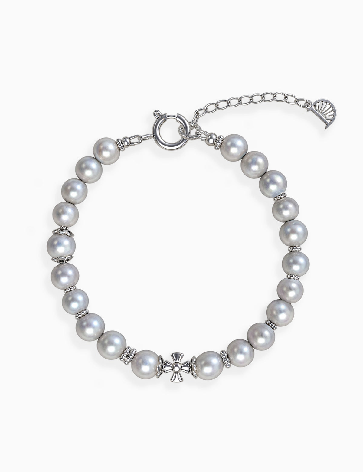 bracelet perles culture grises