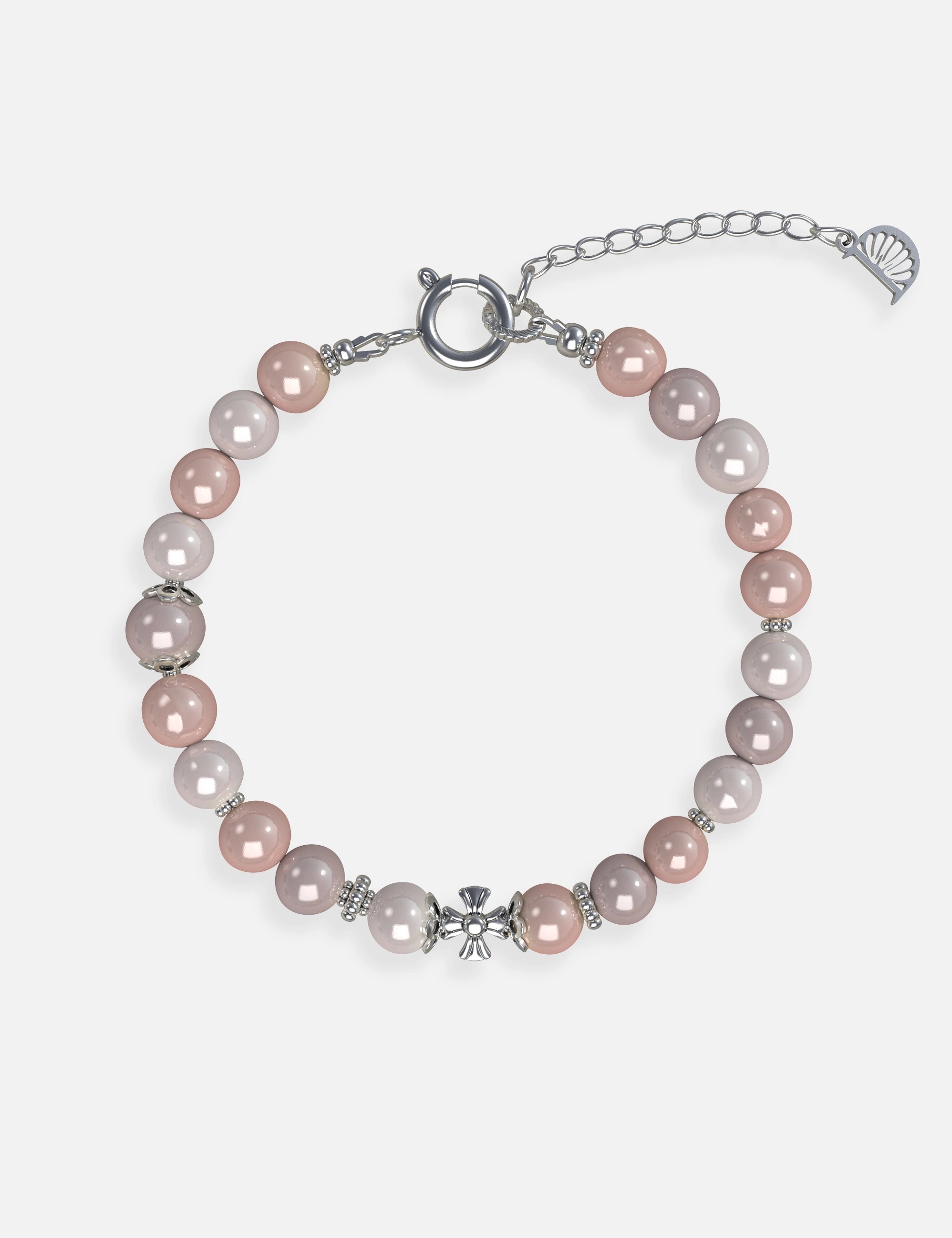bracelet perles culture lilas