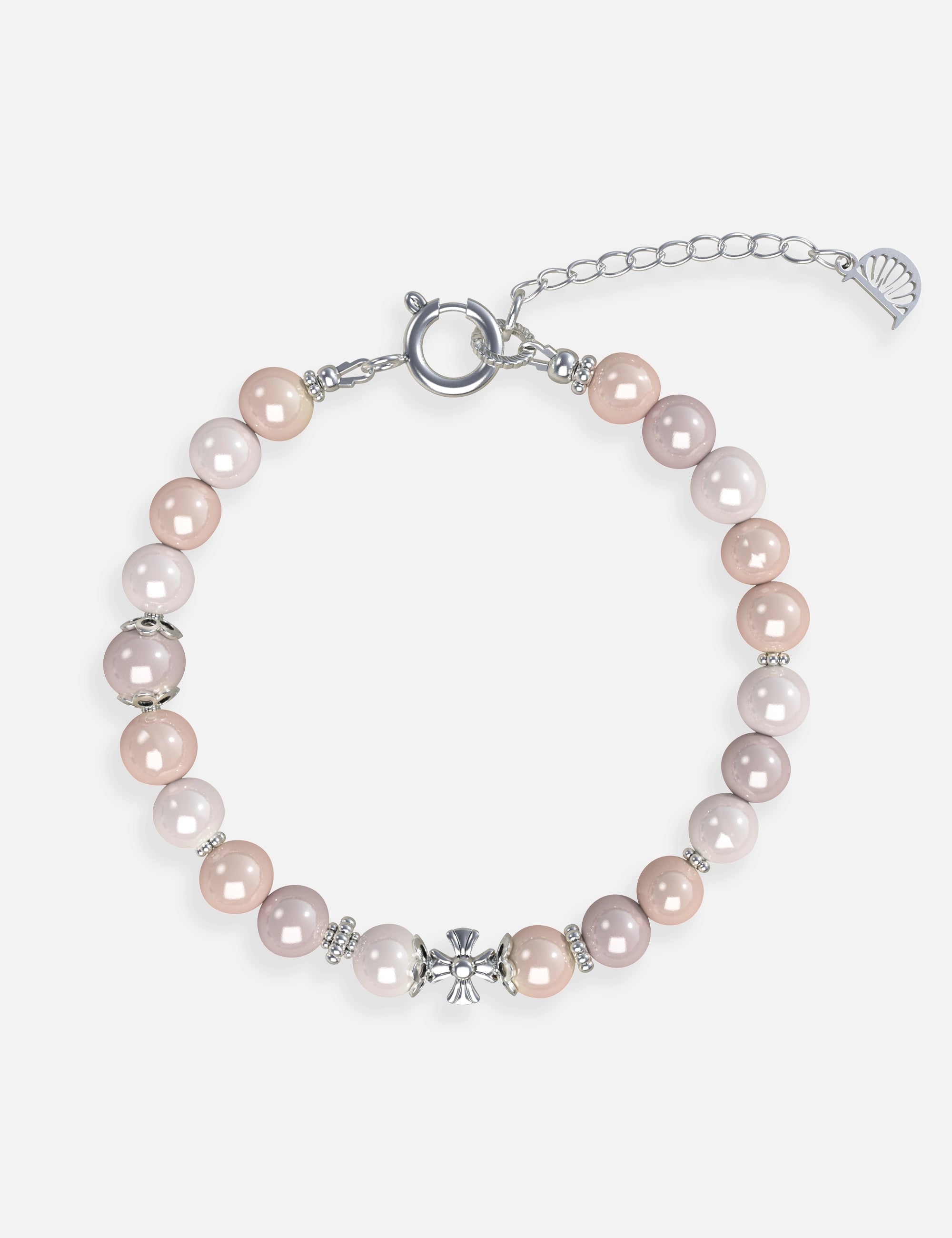 bracelet perles culture lilas