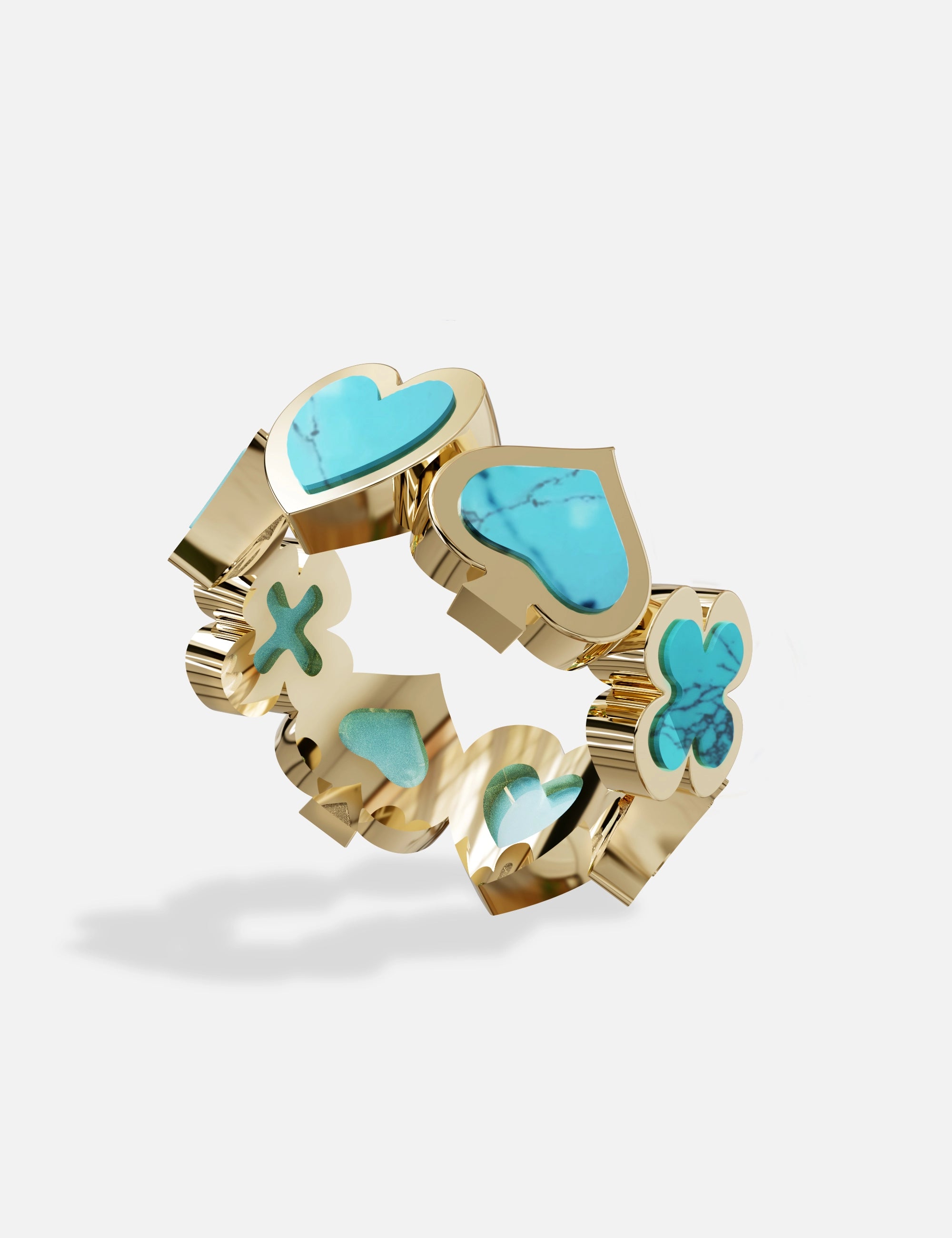 CASINO LAGOON Gold Ring