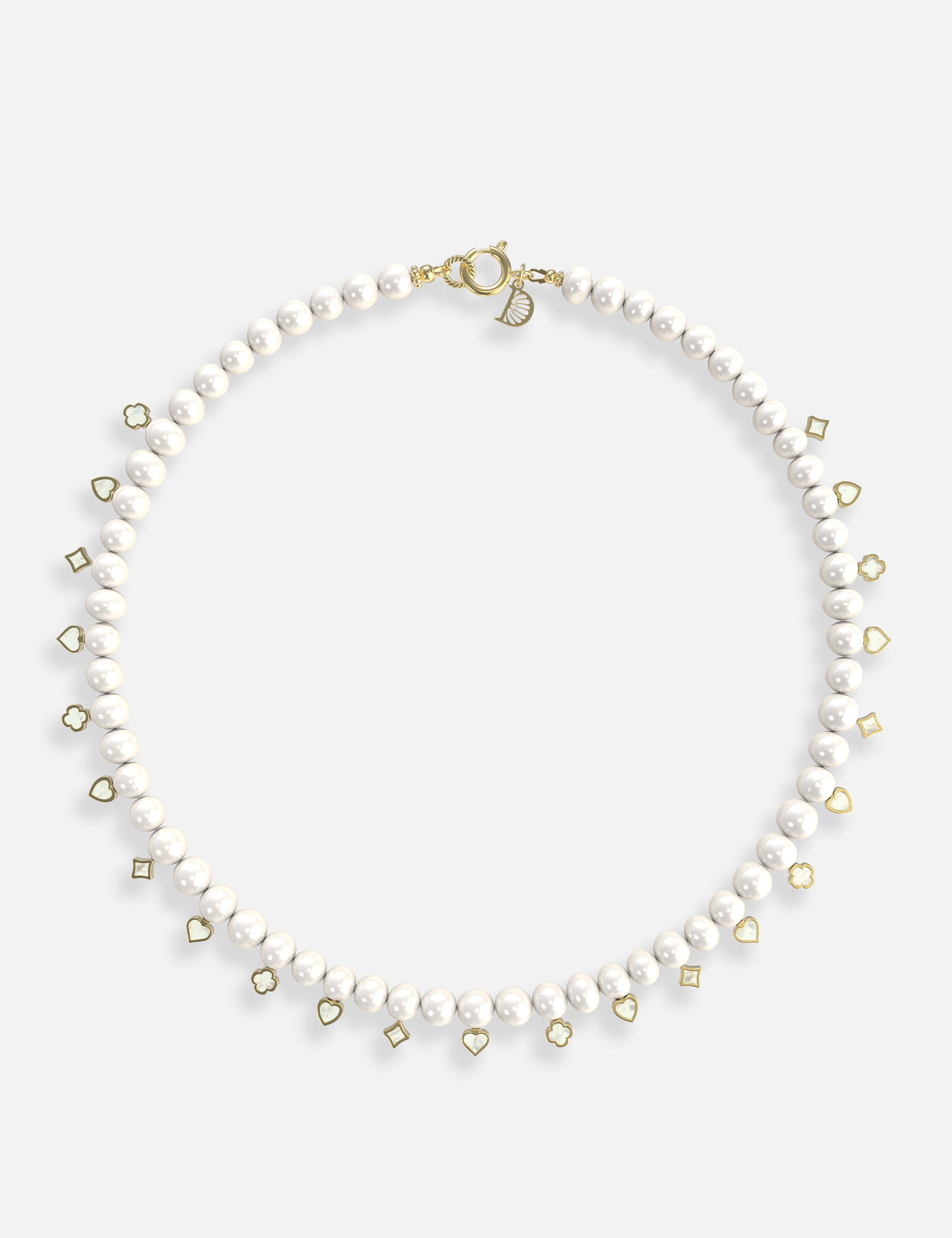 CASINO GOLD NECKLACE