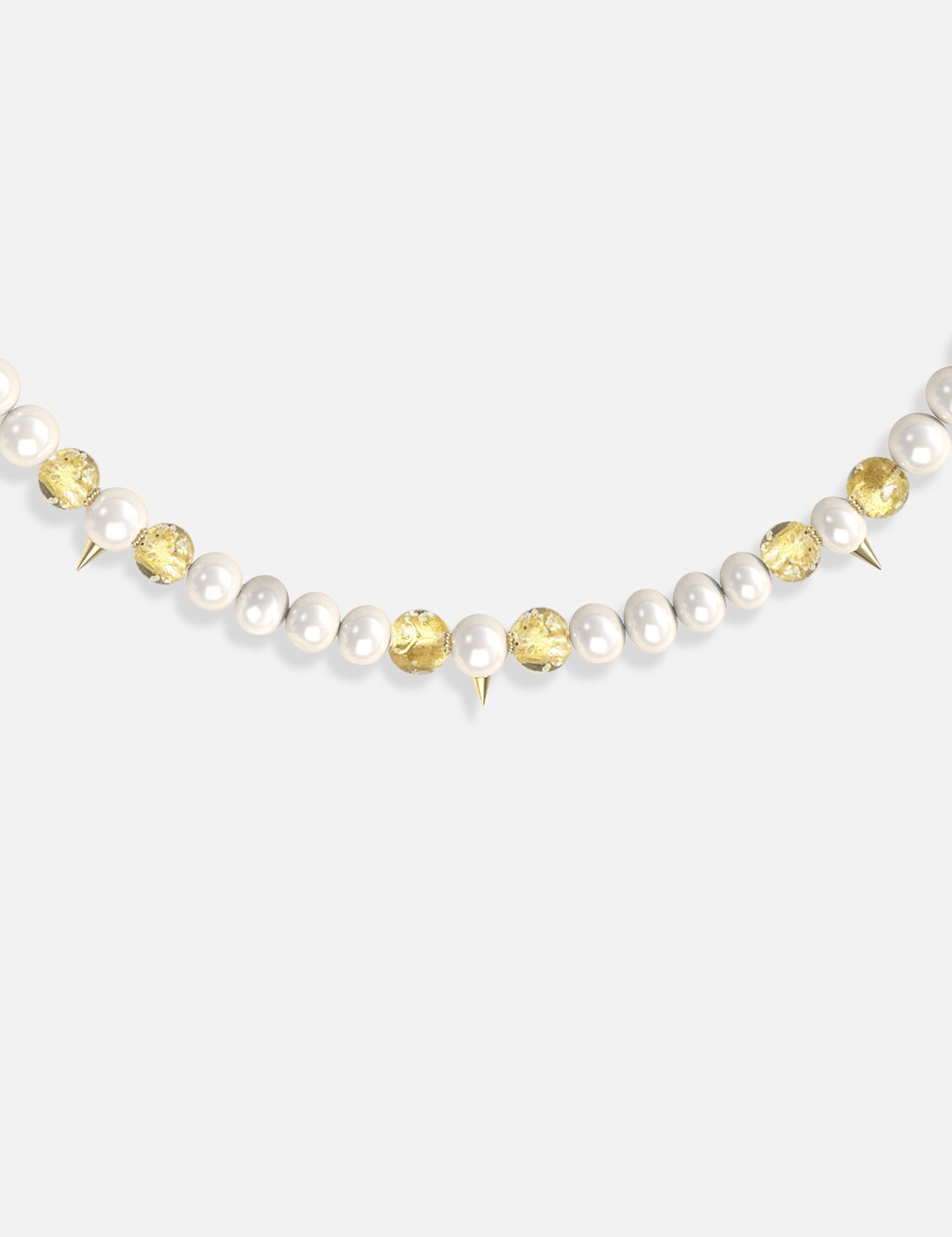 collier perles de culture phosphorescent