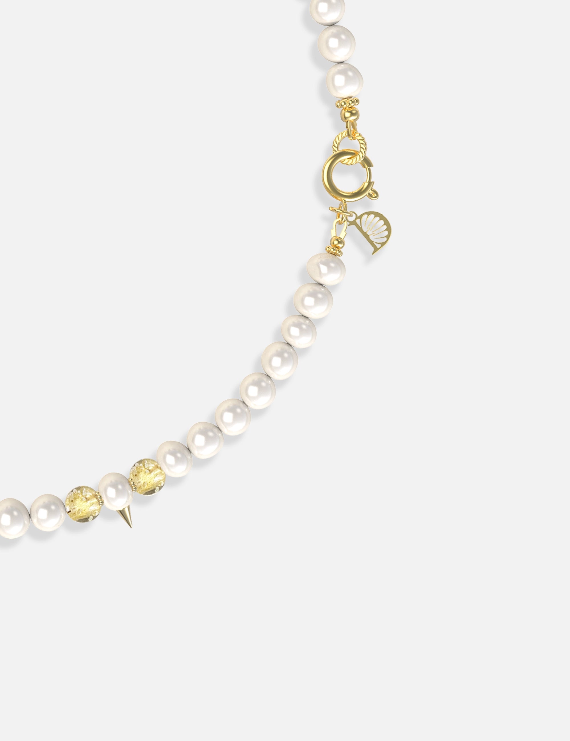collier perles de culture phosphorescent