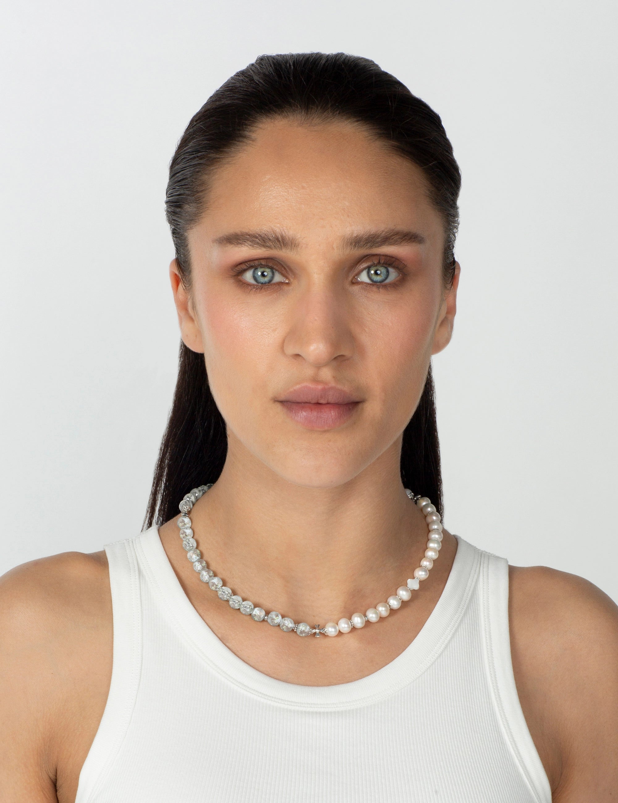 collier perles de culture phosphorescent