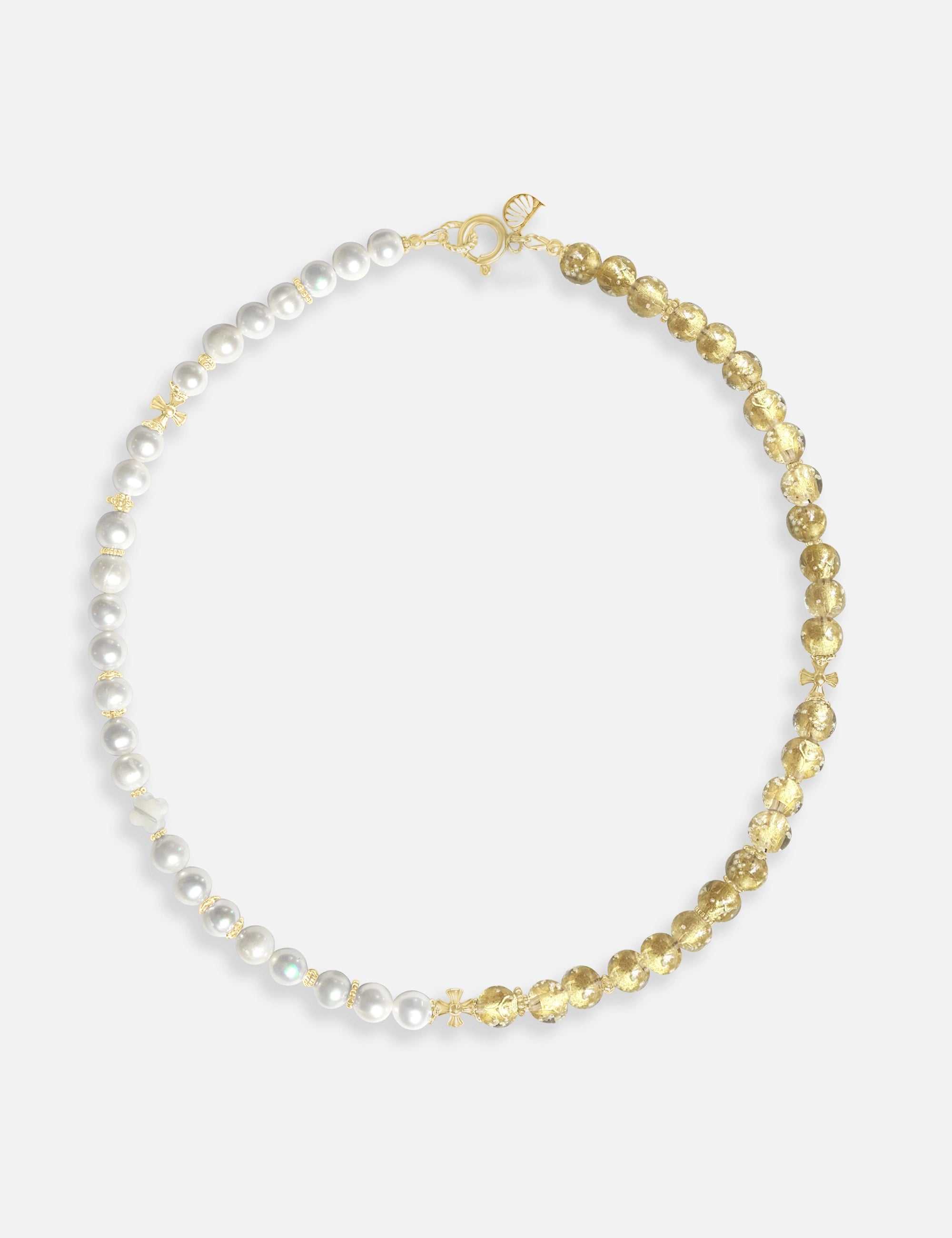 collier perles de culture phosphorescent
