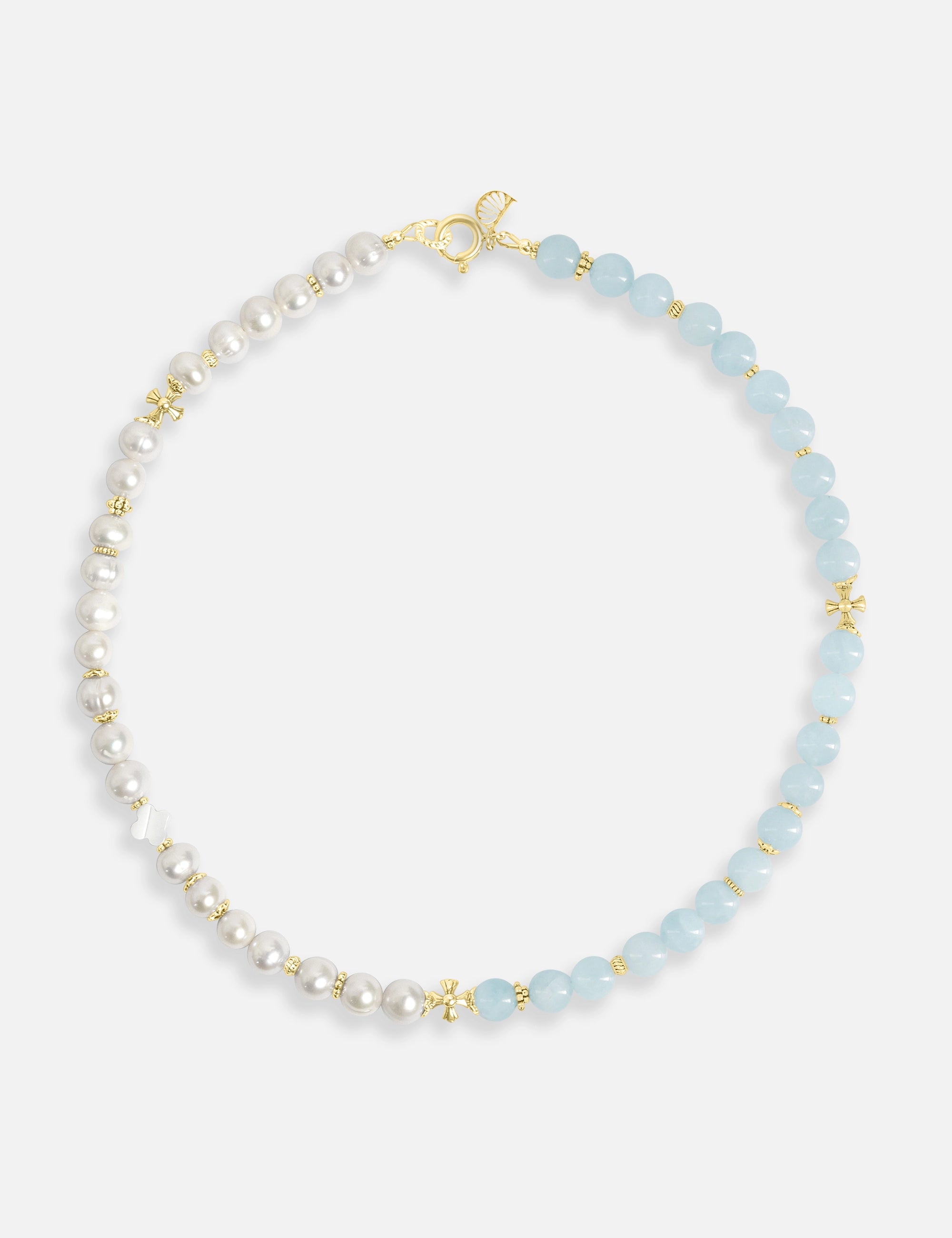 Collier perles de culture or