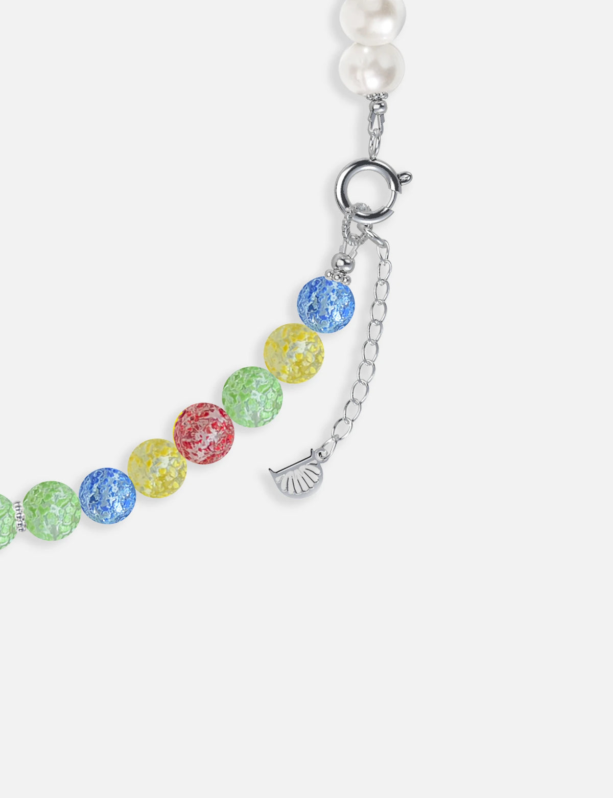 DEWEY necklace: clasp and extension chain
