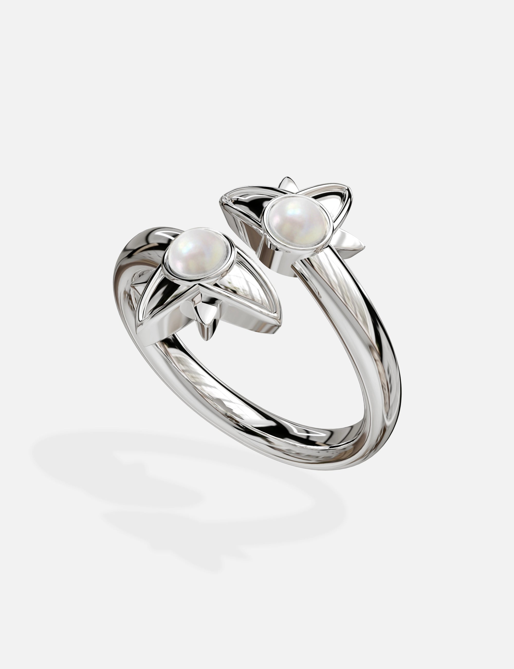 bague argent perles de culture