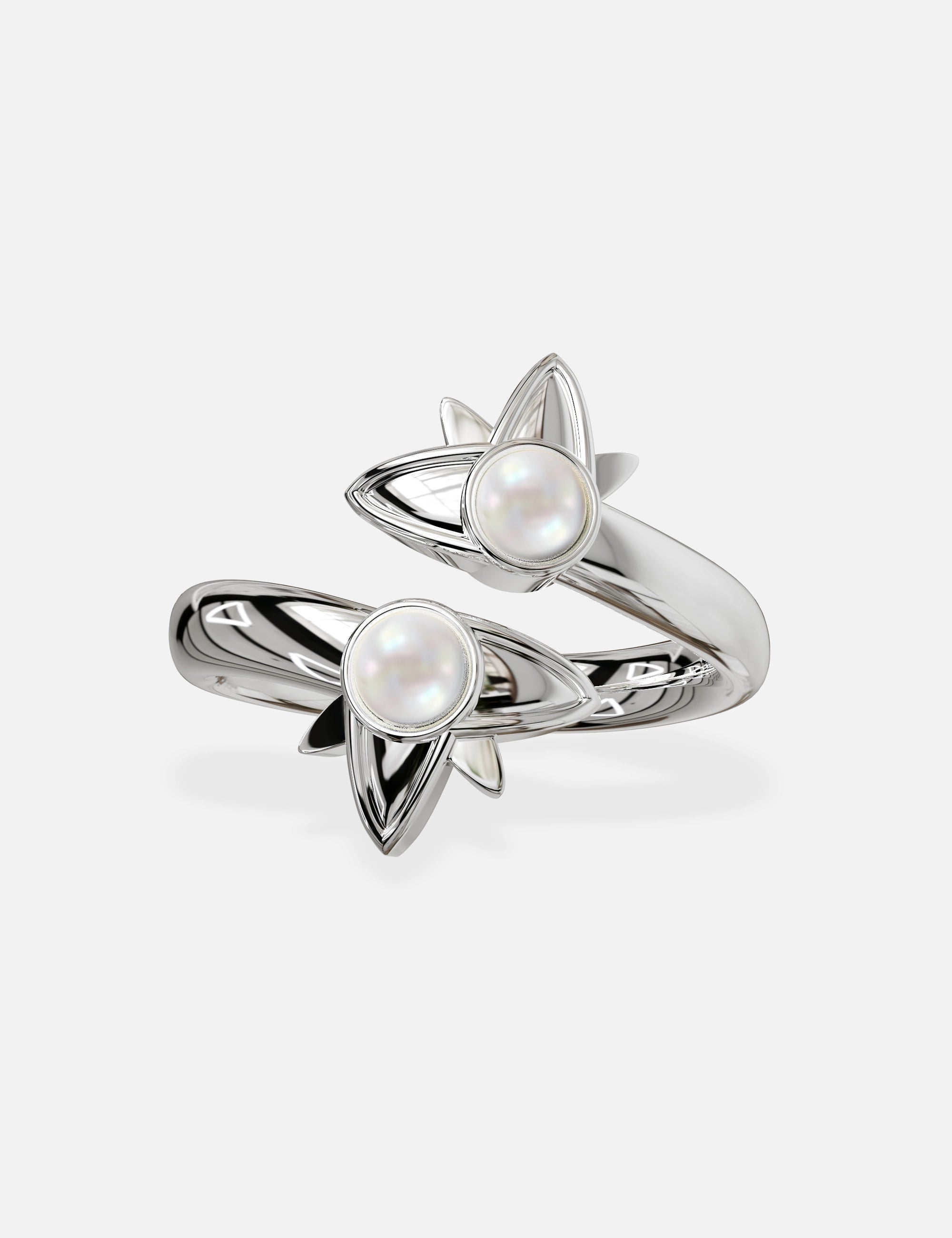 bague argent perles de culture