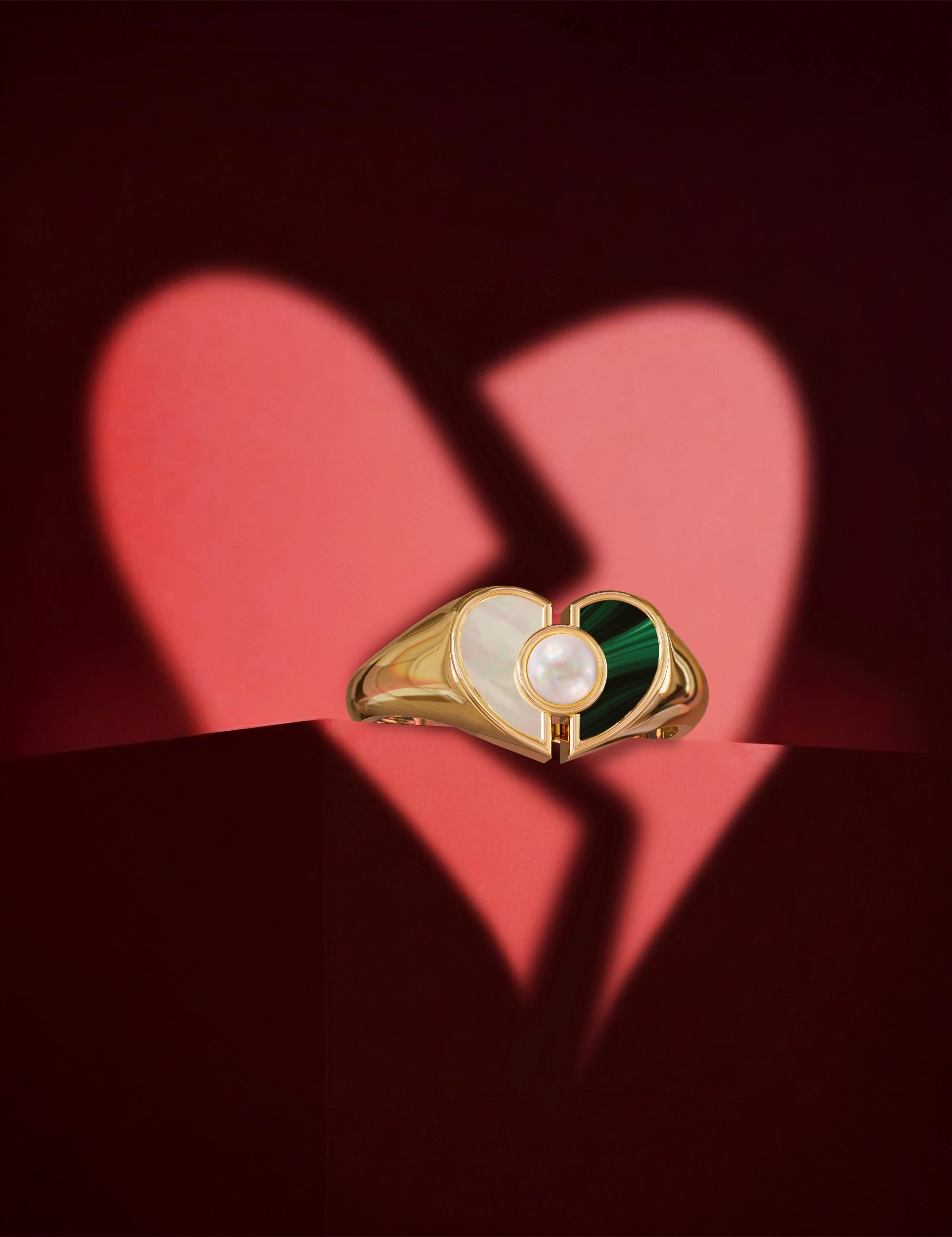 HEARTBREAKER PINE Gold Ring