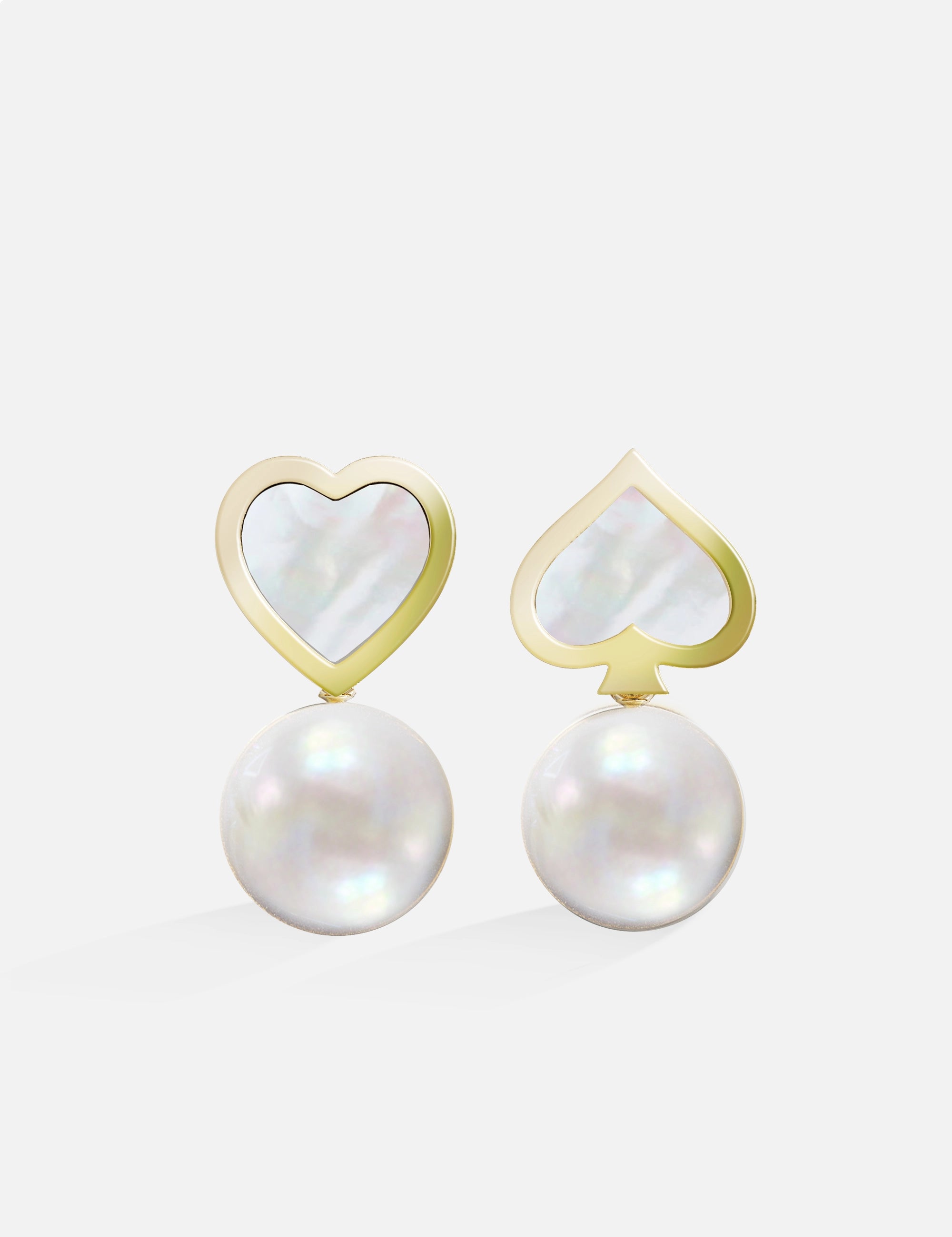 boucle d'oreilles pique perle or