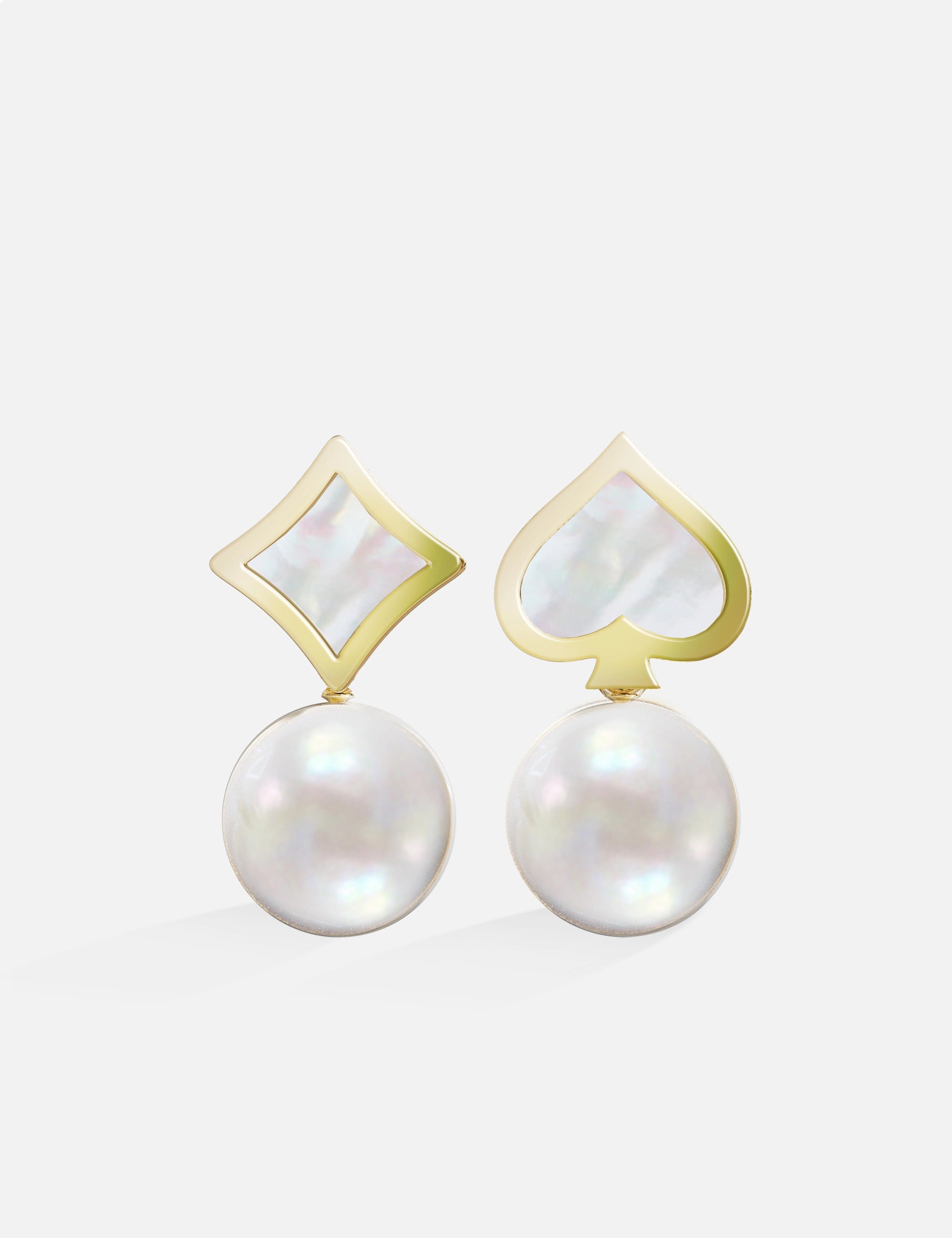 CASINO Gold Diamond Earring