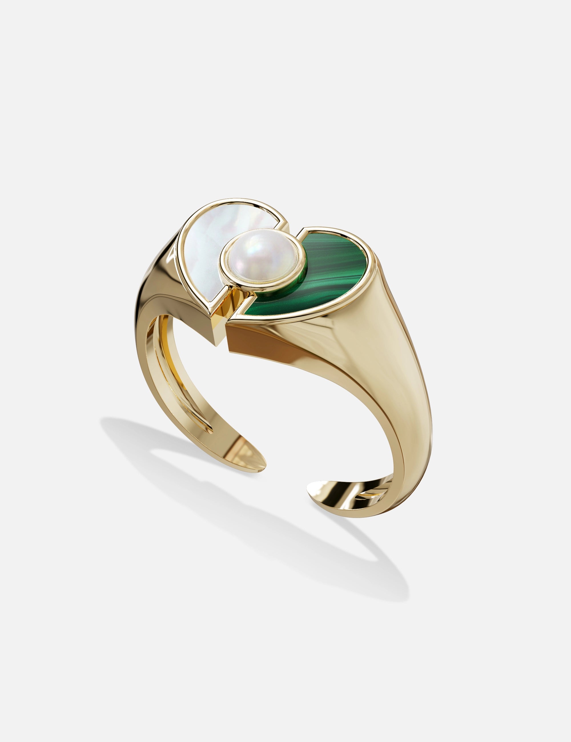 HEARTBREAKER PINE Gold Ring