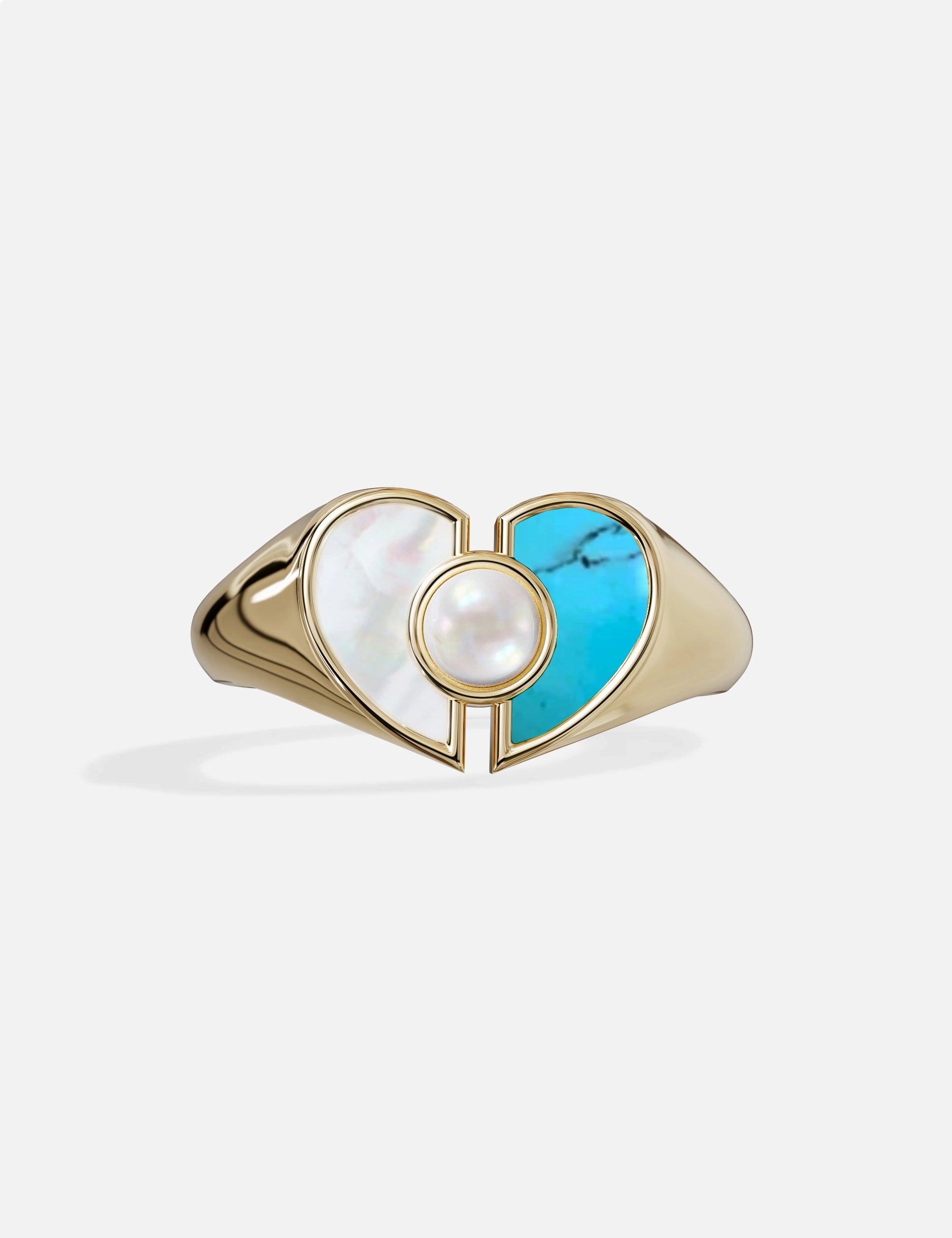 HEARTBREAKER LAGOON Gold Ring