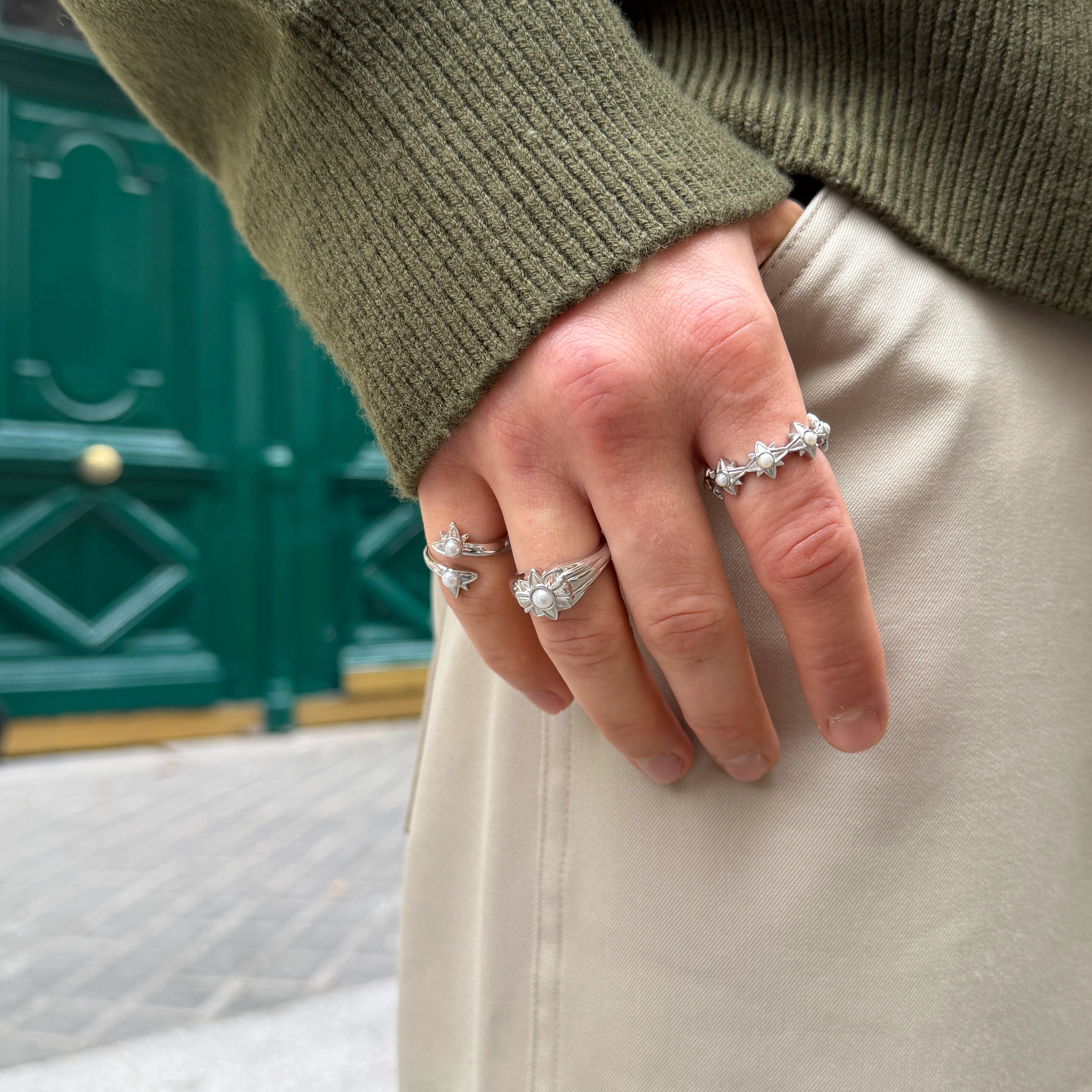 bagues perles de culture