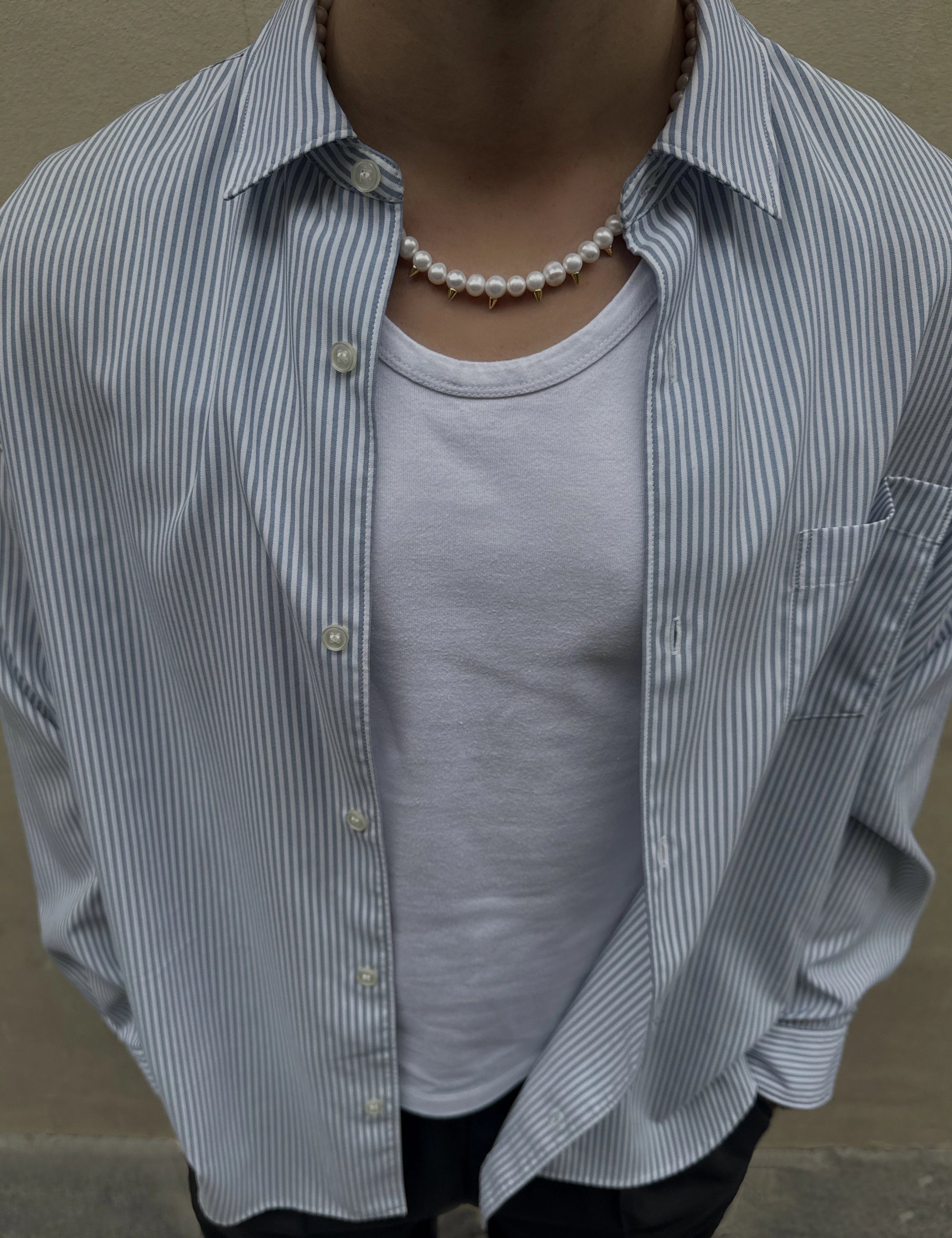 collier piques or