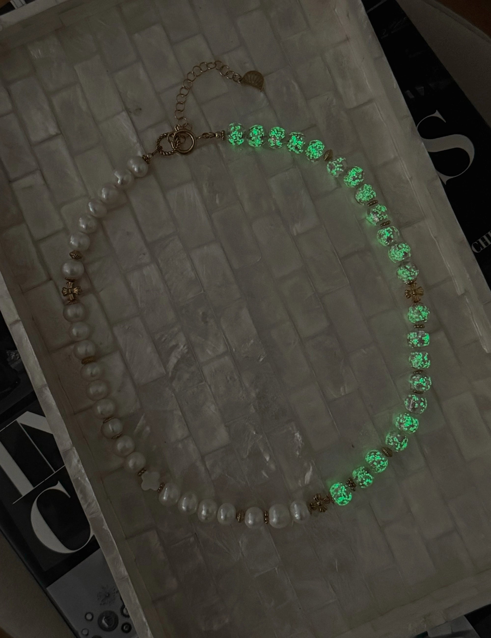 COLLIER DAÏQUIRI GLOW CACTUS | PHOSPHORESCENT
